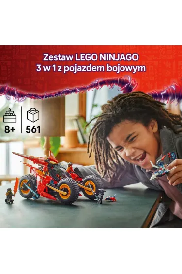 LEGO NINJAGO Pojazd bojowy ninja 71844