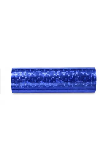 PartyDeco Serpentyny holograficzne niebieski 3,8m 18 szt