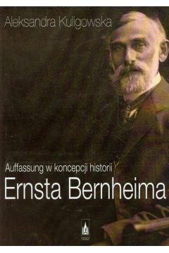Auffassung w koncepcji historii Ernsta Bernheima