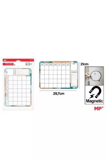 Mp Main Paper Planer magnetyczny A4 tygodniowy