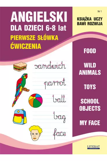 Angielski dla dzieci 6-8 lat - Joanna Usowicz