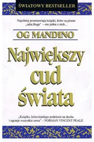 Najwi�kszy cud �wiata - Og Mandino