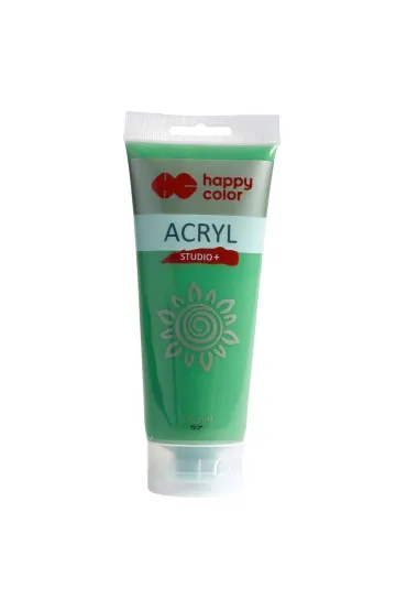 Happy Color Farba akrylowa Studio ziele� chromowa 200ml