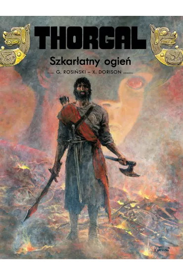 Szkaratny ogie. Thorgal. Tom 35 - Xavier Dorison