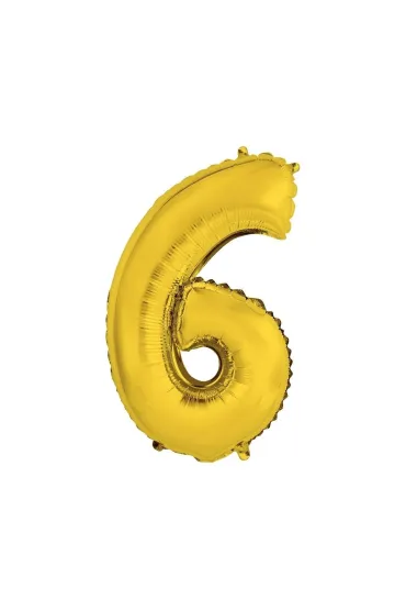 Godan Balon cyfra 6 35 cm