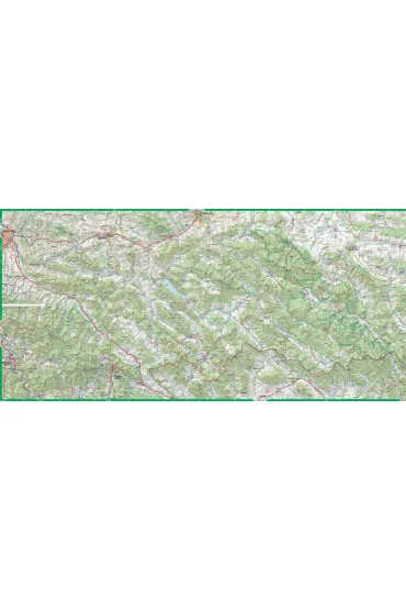 Beskid Niski mapa turystyczna 1:70 000 laminat 2023