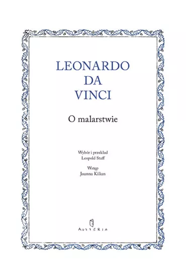O malarstwie - Vinci Leonardo