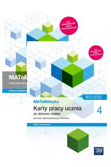 MATeMAtyka 4. Podrcznik i karty pracy ucznia dla liceum i technikum. Zakres podstawowy i rozszerzony - Joanna Czarnowska, Jolanta Wesoowska, Lech Chako, Wojciech Babiaski