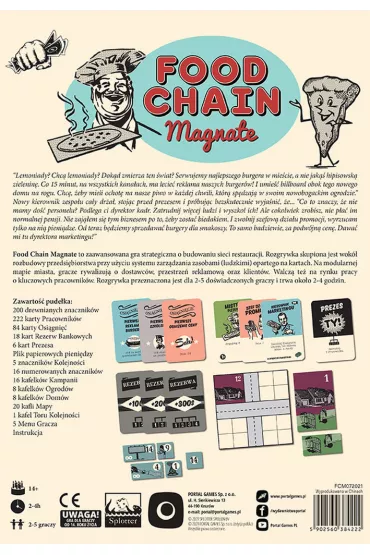 Food Chain Magnate (edycja polska) Portal Games