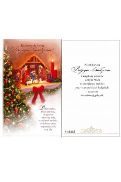 Calibra World Karnet witeczny z kopert Boe Narodzenie