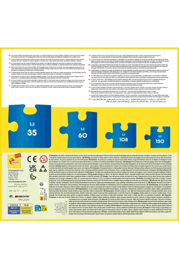 Puzzle 108 el. MaxiFloor Stitch Lisciani