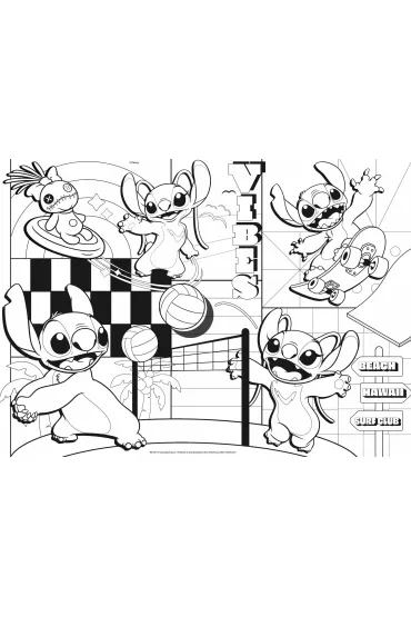 Puzzle 108 el. MaxiFloor Stitch Lisciani