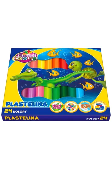 Koma-Plast Plastelina 24 szt.