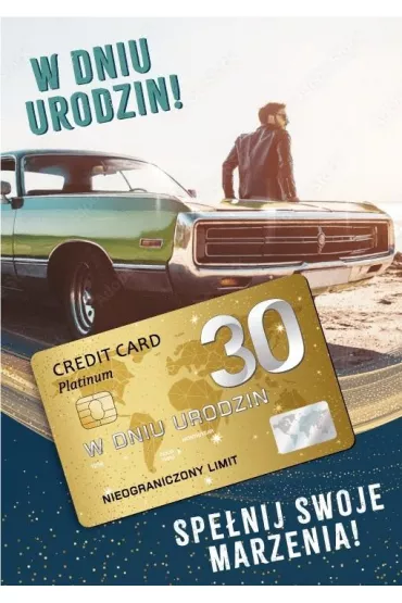 Armin Style Karnet Urodziny 30