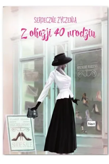 Trend Karnet B6 FUN ma�y 40 Urodziny damskie - MF17