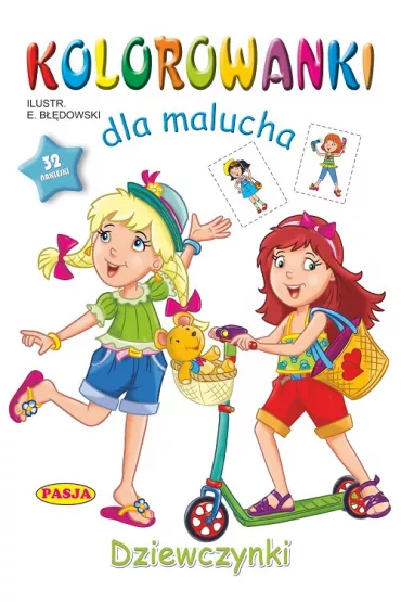 Dziewczynki. Kolorowanki dla malucha - Ernest B��dowski