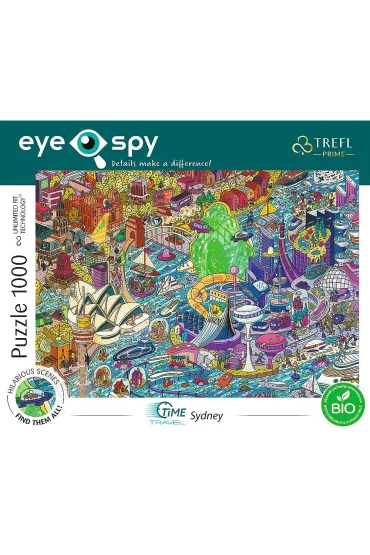 Puzzle 1000 el. UFT Eye-Spy Time Travel: Sydney Trefl