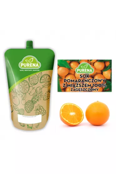 Purena Koncentrat soku pomaraczowego z miszem 100% zagszczony na 5l 1 kg