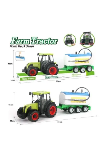 Traktor z beczkowozem Toys Pawe� Wojda