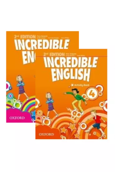 Incredible English 2nd Edition 4. Activity Book i Class Book - Morgan Michaela, Sarah Phillips, Mary Slattery