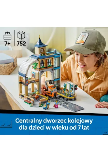 LEGO City Centralny dworzec kolejowy 60469