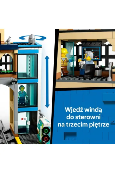 LEGO City Centralny dworzec kolejowy 60469