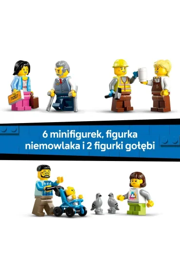 LEGO City Centralny dworzec kolejowy 60469