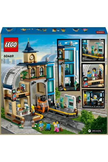 LEGO City Centralny dworzec kolejowy 60469
