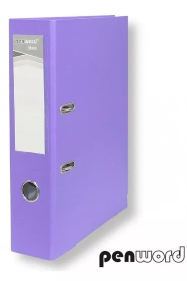 Penword Segregator A4 z okuciem fioletowy 7.5 cm