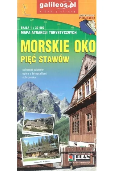 Mapa - Morskie Oko 1:20 000 w.2024