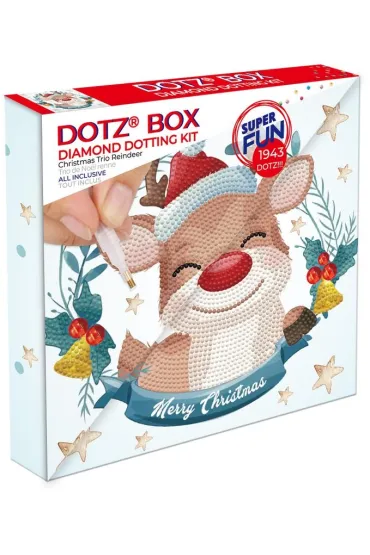 Diamond Dotz - Box Christmas Trio Reindeer