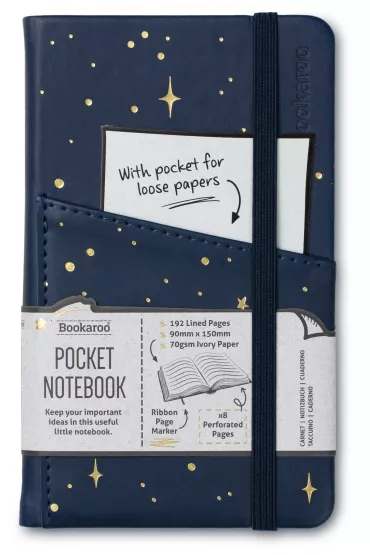 If Bookaroo Notatnik Journal A6 ksi�yc i gwiazdy