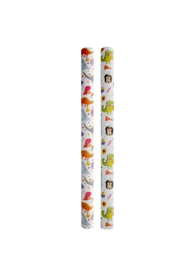 Pol-Mak Torebki Papier ozdobny mix kolor rolka 70 x 200 cm
