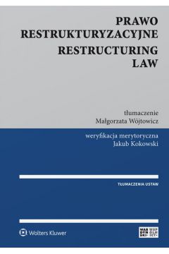 eBook Prawo restrukturyzacyjne. Restructuring law pdf epub
