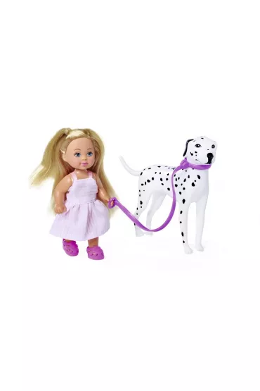 LALKA 29CM STEFFI AKC NA SPACERZE Z PSEM WB Simba