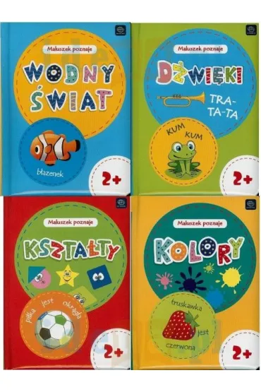 Ksi��eczka Maluszek poznaje �wiat 2+ 12x16 Mix Interdruk