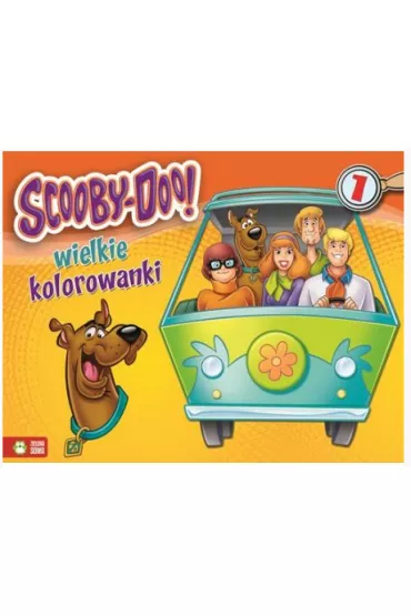Scooby Doo! Wielkie kolorowanki 1