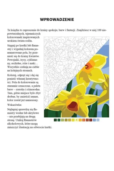 Art therapy. Kolorowanka antystresowa. Kwiaty. Zagadkowe rysunki - Charlotte  Mendes