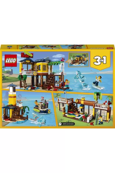 LEGO Creator Domek surfer�w na pla�y 31118