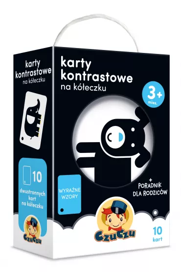 CzuCzu Karty Kontrastowe na K�eczku 3mies.+