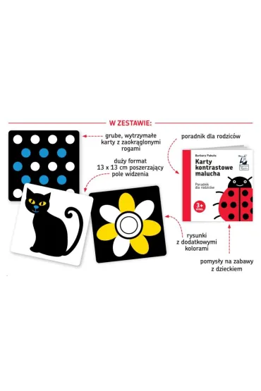 Widz� kolory! Karty kontrastowe malucha 3 mies.+ - Barbara Paku�a