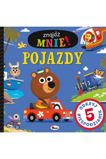 KSIAZECZKA EDUK 195X195 OPR TW ZNAJDZ POJAZD AWM - El�bieta  Korolkiewicz
