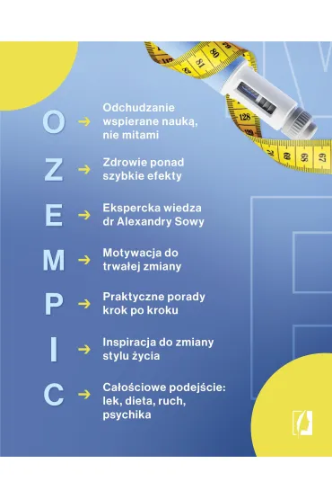 Ozempic – rewolucja. Sprawdzony plan medyczny, kt�ry pomo�e ci wyleczy� oty�o��, sko�czy� z efektem jojo i chroni� si� przed chorobami - Alexandra Sowa