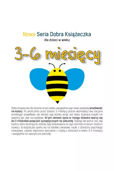 Nowa Seria Dobra Ksi��eczka dla dzieci w wieku 3-6 miesi�cy - Agnieszka Starok, Karolina  Cicho�-Wydrych