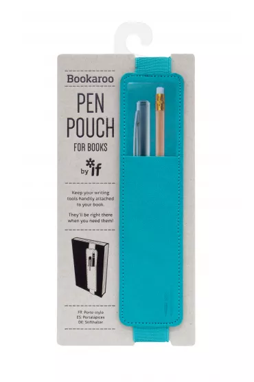 If Uchwyt na d�ugopis - Bookaroo Pen Pouch turkusowy