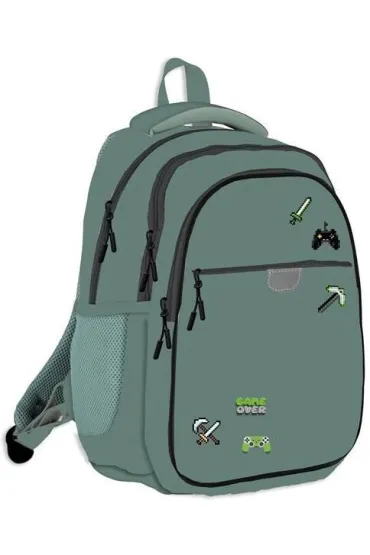 Plecak szkolny Pins ciemny zielony STARPAK 576226