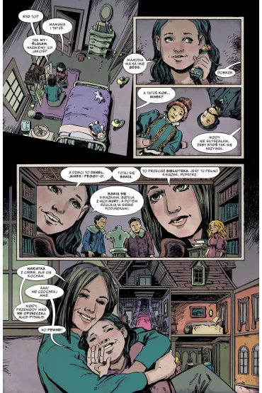 DC Black Label Hill House Comics. Rodzina z domku dla lalek - Peter Gross, M R Carey, Vince  Locke, Cris Peter