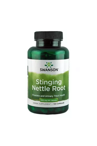 Swanson Stinging Nettle Root 500 mg Suplement diety 100 kaps.