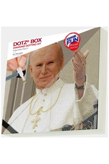 Diamond Dotz Haft diamentowy - Religijne Papie� Jan Pawe� Ii