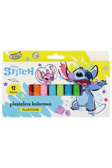 Beniamin Plastelina Stitch 12 szt.